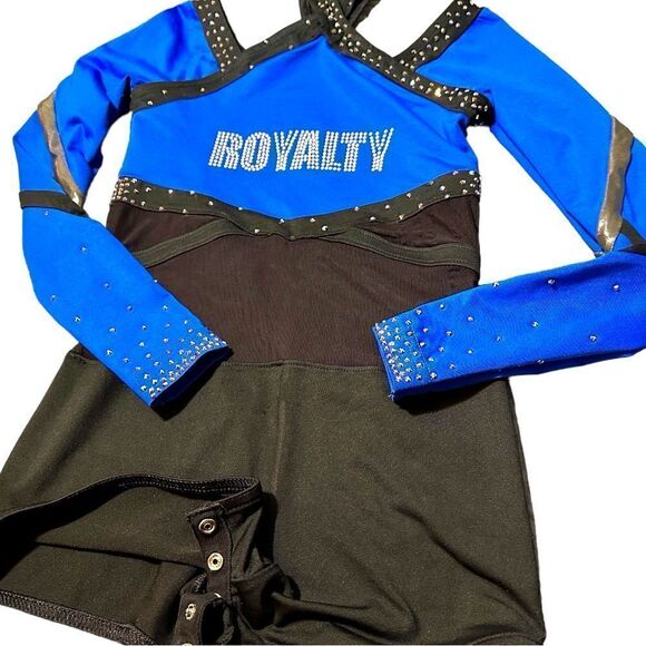 Stage Wear Ballet Dance Gymnastics Girls Long Sleeve Leotard & Shorts At… - Picture 3 of 17